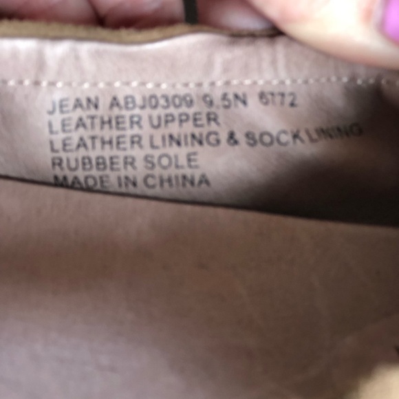 Abeo B.I.O. System Jean Leather Tan Suede Loafer 9.5N - Picture 4 of 11